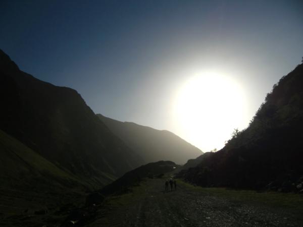 Рассвет в Пиренеях