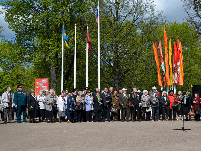 Митинг, посвящённый Дню Победы 9 мая 2011 года